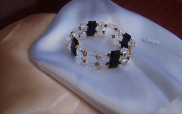 Pulseira Black and White